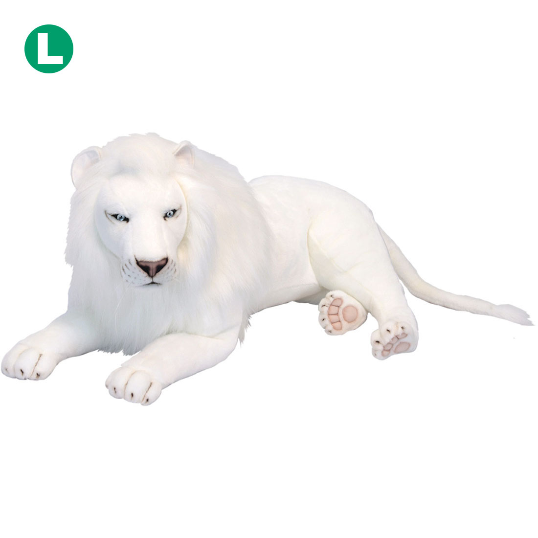 ホワイトライオン＊ライオン - 羊毛フェルト
